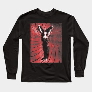 Theda Bara - Vampire - Red - Sin - Untitled Image Long Sleeve T-Shirt